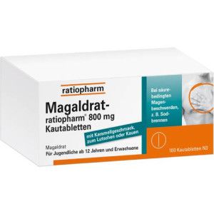 MAGALDRAT-ratiopharm 800 mg Tabletten