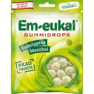 EM-EUKAL Gummidrops Eukalyptus-Menthol zuckerhalt.